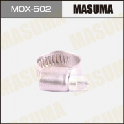 Хомут червячный MASUMA, 12-18mm / H-9mm (нержавеющая сталь) MOX-502 / 70195