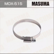 Хомут червячный MASUMA, 44-56mm / H-9mm (нержавеющая сталь) MOX-515 / 86226