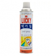 Краска-аэрозоль LUCKY белая, 530мл Lc-315 / 24021