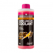 Антифриз GIGAS SUPER LONG LIFE COOLANT -40 PINK, розовый, 1л ( SLLC-40P001 / SLLC40P001 )