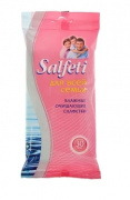 Салфетки влажные Salfeti "Family", пакетная уп.30шт 48119 / 38342