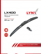 Щетка стеклоочистителя гибридная LYNXauto LX400 ( 400 мм 16" )