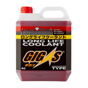 Антифриз GIGAS LONG LIFE COOLANT CONCENTRATE RED, красный, 4л ( LLC-CR004 / LLCCR004 )