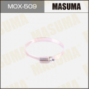 Хомут червячный MASUMA, 50-70mm / H-9mm (нержавеющая сталь)  MOX-509 / 70204