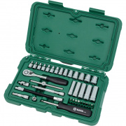 Инструменты, набор SATA 1/4". 36пр., головки sat-09001 / 70147