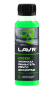 Омыватель стекол LAVR Антимуха Green концентрат 1:40, 120 мл, Ln1220
