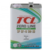 Масло моторное TCL Zero Line Fully Synth, Fuel Economy, SP/GF-6, 5W30, 4л ( Z0040530SP )